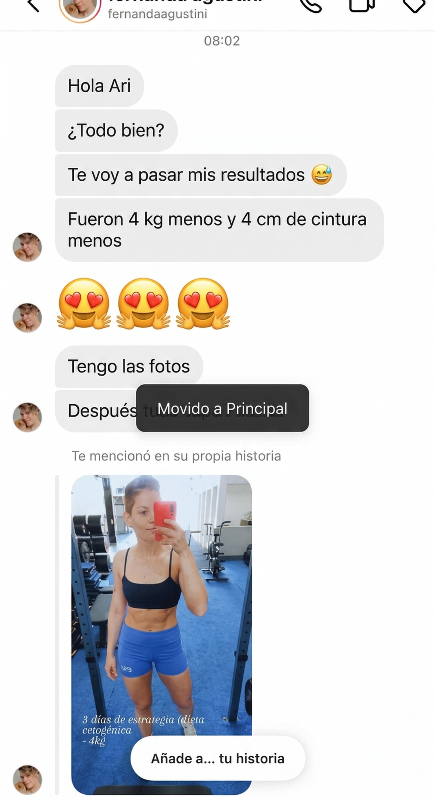 Resultado real — testimonio 2